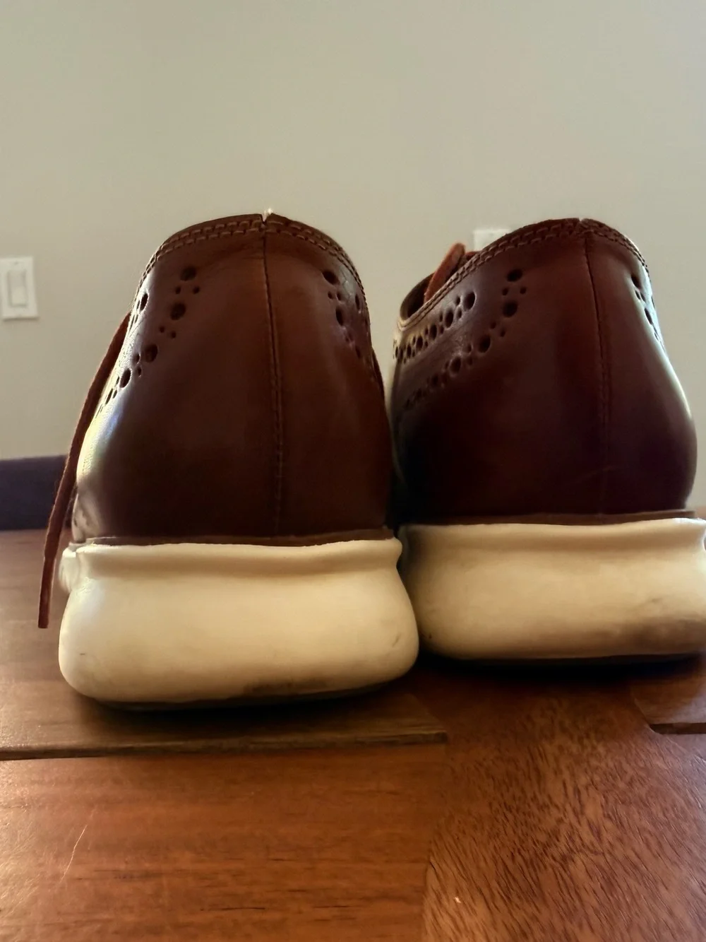 Cole Haan Brown Wing Ox Zerogrand